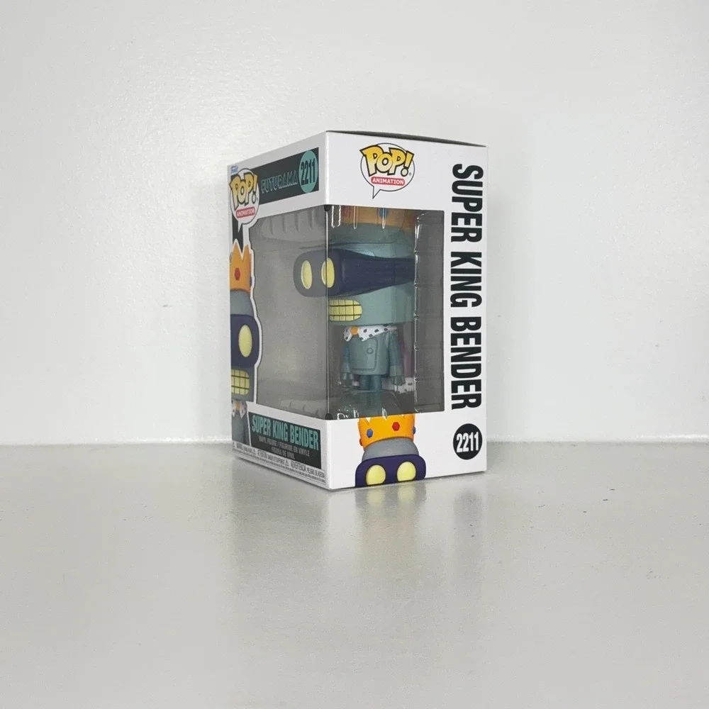 Funko‎ Pop #2211 Super King Bender Futurama Vinyl Figure Animation Collectible